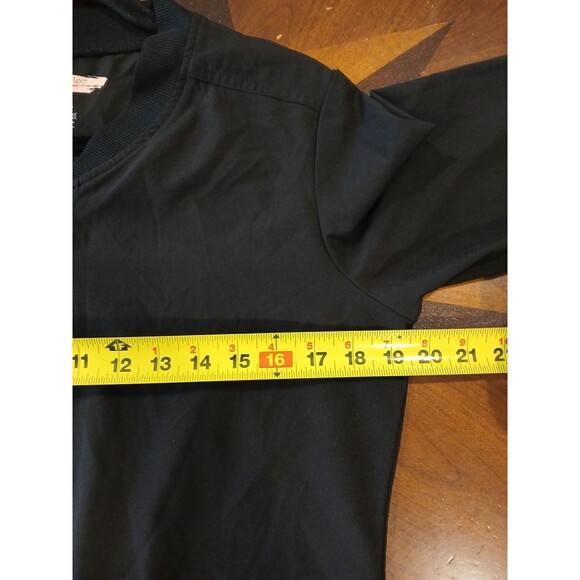 Women's Black Bomber Jacket - Picture 9 of 11